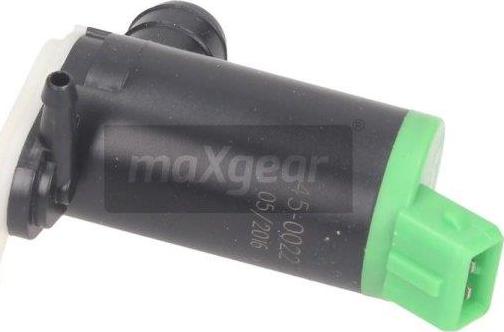 Maxgear 45-0022 - Водяной насос, система очистки окон autospares.lv