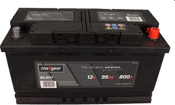 Maxgear 595402080 D722 - Стартерная аккумуляторная батарея, АКБ autospares.lv