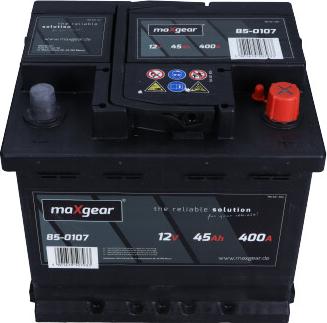 Maxgear 545412040 D722 - Стартерная аккумуляторная батарея, АКБ autospares.lv