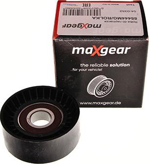 Maxgear 54-0130 - Ролик, поликлиновый ремень autospares.lv