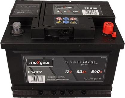 Maxgear 560409054D722 - Стартерная аккумуляторная батарея, АКБ autospares.lv