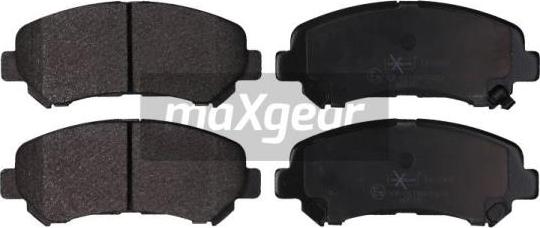 Maxgear 19-0905 - Тормозные колодки, дисковые, комплект autospares.lv