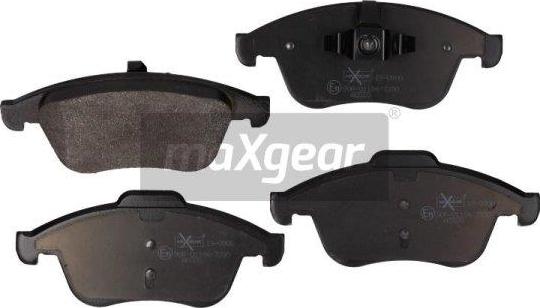 Maxgear 19-0900 - Тормозные колодки, дисковые, комплект autospares.lv