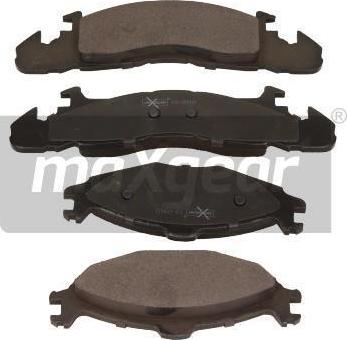 Maxgear 19-0910 - Тормозные колодки, дисковые, комплект autospares.lv