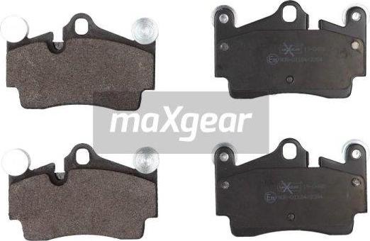 Maxgear 19-0488 - Тормозные колодки, дисковые, комплект autospares.lv