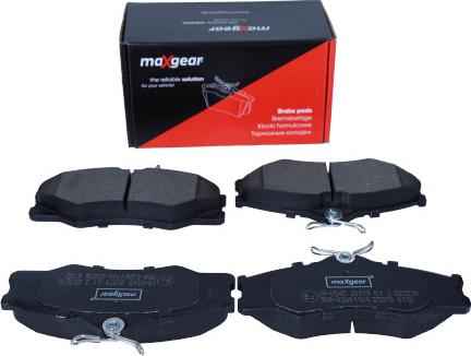 Maxgear 19-0545 - Тормозные колодки, дисковые, комплект autospares.lv