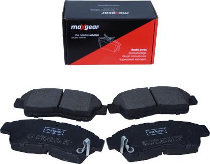 Maxgear 19-0569 - Тормозные колодки, дисковые, комплект autospares.lv
