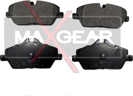 Maxgear 19-0564 - Тормозные колодки, дисковые, комплект autospares.lv