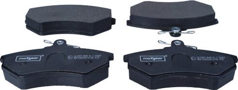 Maxgear 19-0505 - Тормозные колодки, дисковые, комплект autospares.lv