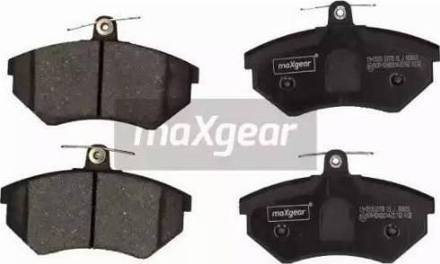 Maxgear 19-0503 - Тормозные колодки, дисковые, комплект autospares.lv