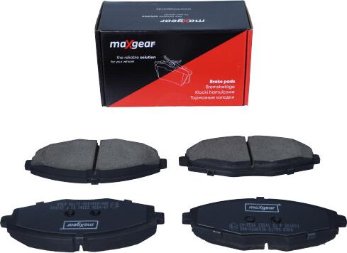 Maxgear 19-0536 - Тормозные колодки, дисковые, комплект autospares.lv