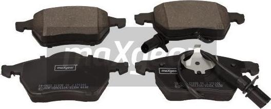 Maxgear 19-0652 - Тормозные колодки, дисковые, комплект autospares.lv