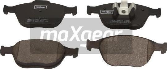 Maxgear 19-0657 - Тормозные колодки, дисковые, комплект autospares.lv
