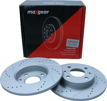 Maxgear 19-0680SPORT - Тормозной диск autospares.lv