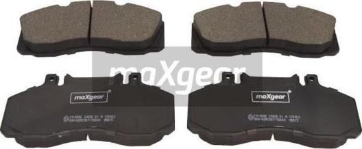 Maxgear 19-0895 - Тормозные колодки, дисковые, комплект autospares.lv