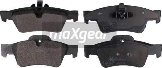 Maxgear 19-0891 - Тормозные колодки, дисковые, комплект autospares.lv