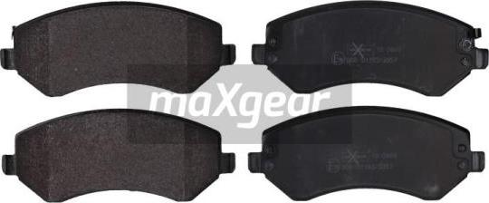 Maxgear 19-0869 - Тормозные колодки, дисковые, комплект autospares.lv