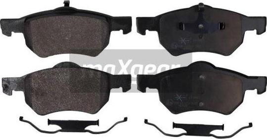 Maxgear 19-0867 - Тормозные колодки, дисковые, комплект autospares.lv