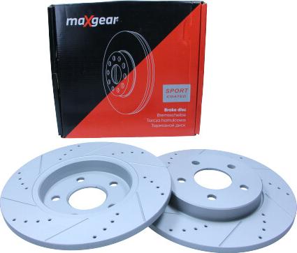 Maxgear 19-0816SPORT - Тормозной диск autospares.lv