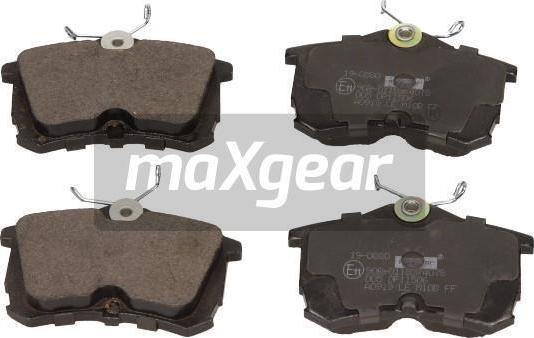 Maxgear 19-0880 - Тормозные колодки, дисковые, комплект autospares.lv