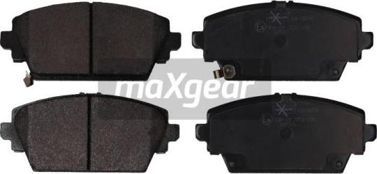 Maxgear 19-0879 - Тормозные колодки, дисковые, комплект autospares.lv