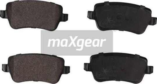 Maxgear 19-0874 - Тормозные колодки, дисковые, комплект autospares.lv