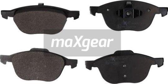 Maxgear 19-0875 - Тормозные колодки, дисковые, комплект autospares.lv