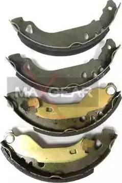 Maxgear 19-0263 - Комплект тормозных колодок, барабанные autospares.lv