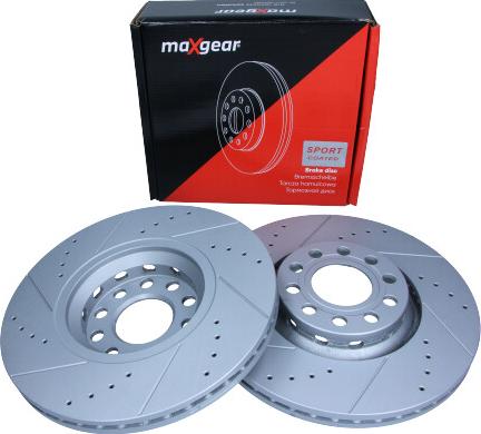 Maxgear 19-0760SPORT - Тормозной диск autospares.lv