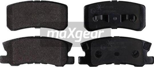 Maxgear 19-1990 - Тормозные колодки, дисковые, комплект autospares.lv