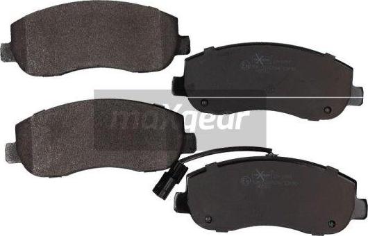 Maxgear 19-1991 - Тормозные колодки, дисковые, комплект autospares.lv