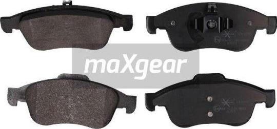 Maxgear 19-1992 - Тормозные колодки, дисковые, комплект autospares.lv