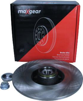 Maxgear 19-1968 - Тормозной диск autospares.lv