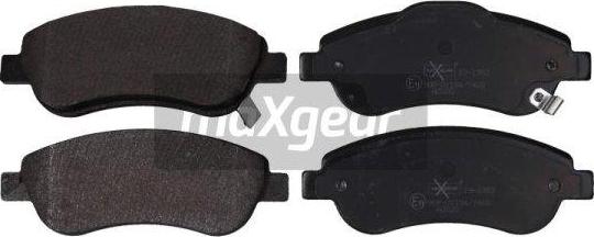 Maxgear 19-1983 - Тормозные колодки, дисковые, комплект autospares.lv