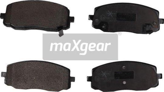 Maxgear 19-1987 - Тормозные колодки, дисковые, комплект autospares.lv