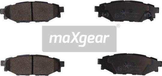 Maxgear 19-1447 - Тормозные колодки, дисковые, комплект autospares.lv