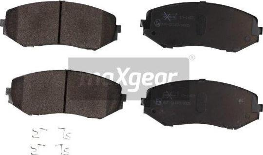 Maxgear 19-1457 - Тормозные колодки, дисковые, комплект autospares.lv