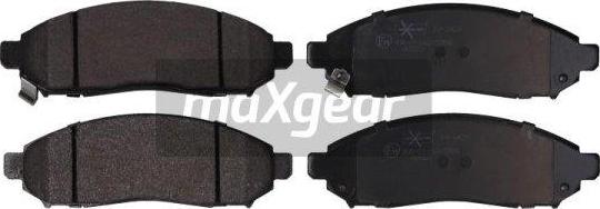 Maxgear 19-1439 - Тормозные колодки, дисковые, комплект autospares.lv