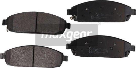 Maxgear 19-1437 - Тормозные колодки, дисковые, комплект autospares.lv