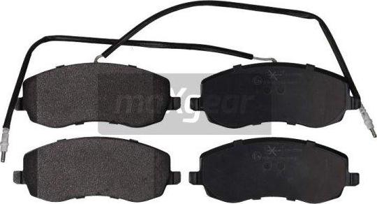 Maxgear 19-1558 - Тормозные колодки, дисковые, комплект autospares.lv