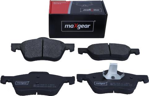 Maxgear 19-1561 - Тормозные колодки, дисковые, комплект autospares.lv