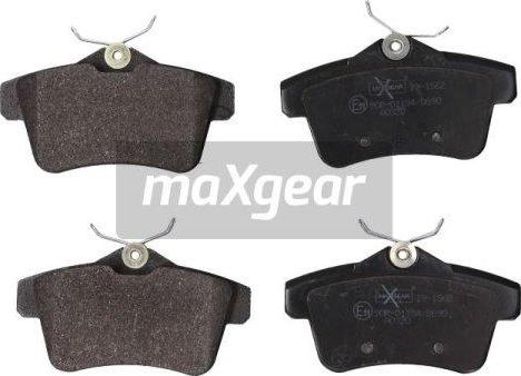 Maxgear 19-1562 - Тормозные колодки, дисковые, комплект autospares.lv