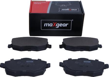 Maxgear 19-1521 - Тормозные колодки, дисковые, комплект autospares.lv