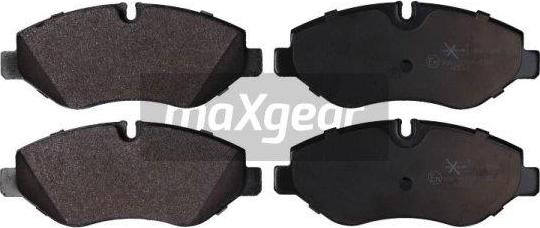 Maxgear 19-1096 - Тормозные колодки, дисковые, комплект autospares.lv