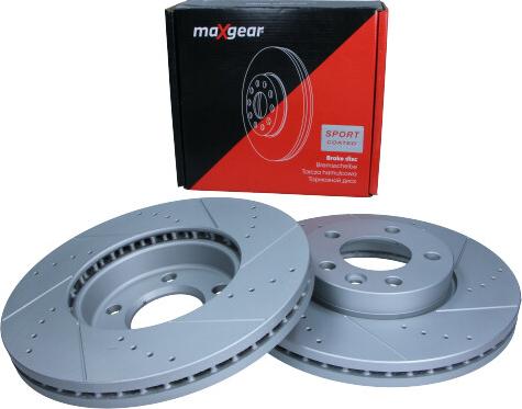 Maxgear 19-1050SPORT - Тормозной диск autospares.lv