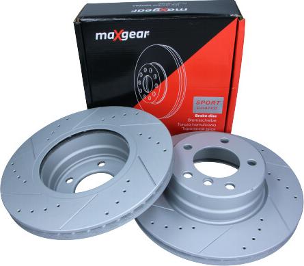 Maxgear 19-1053SPORT - Тормозной диск autospares.lv