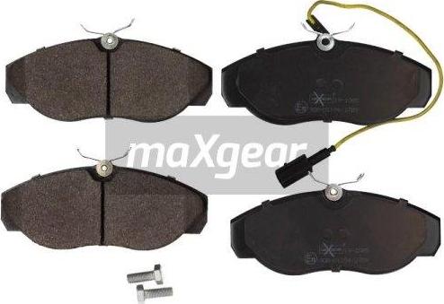 Maxgear 19-1085 - Тормозные колодки, дисковые, комплект autospares.lv