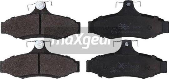 Maxgear 19-1083 - Тормозные колодки, дисковые, комплект autospares.lv