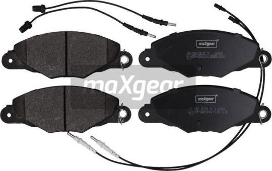 Maxgear 19-1082 - Тормозные колодки, дисковые, комплект autospares.lv