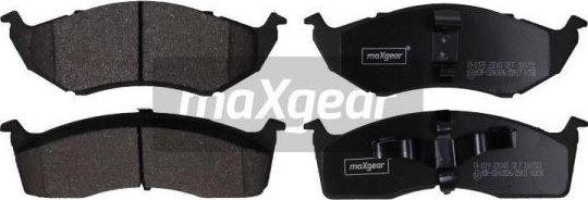 Maxgear 19-1079 - Тормозные колодки, дисковые, комплект autospares.lv